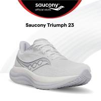 Saucony Triumph 23 Road Running Cushion Shoes Mens - White/Cloud S21023-211