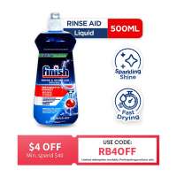 Finish Dishwasher Rinse & Shine Aid Liquid 500ML