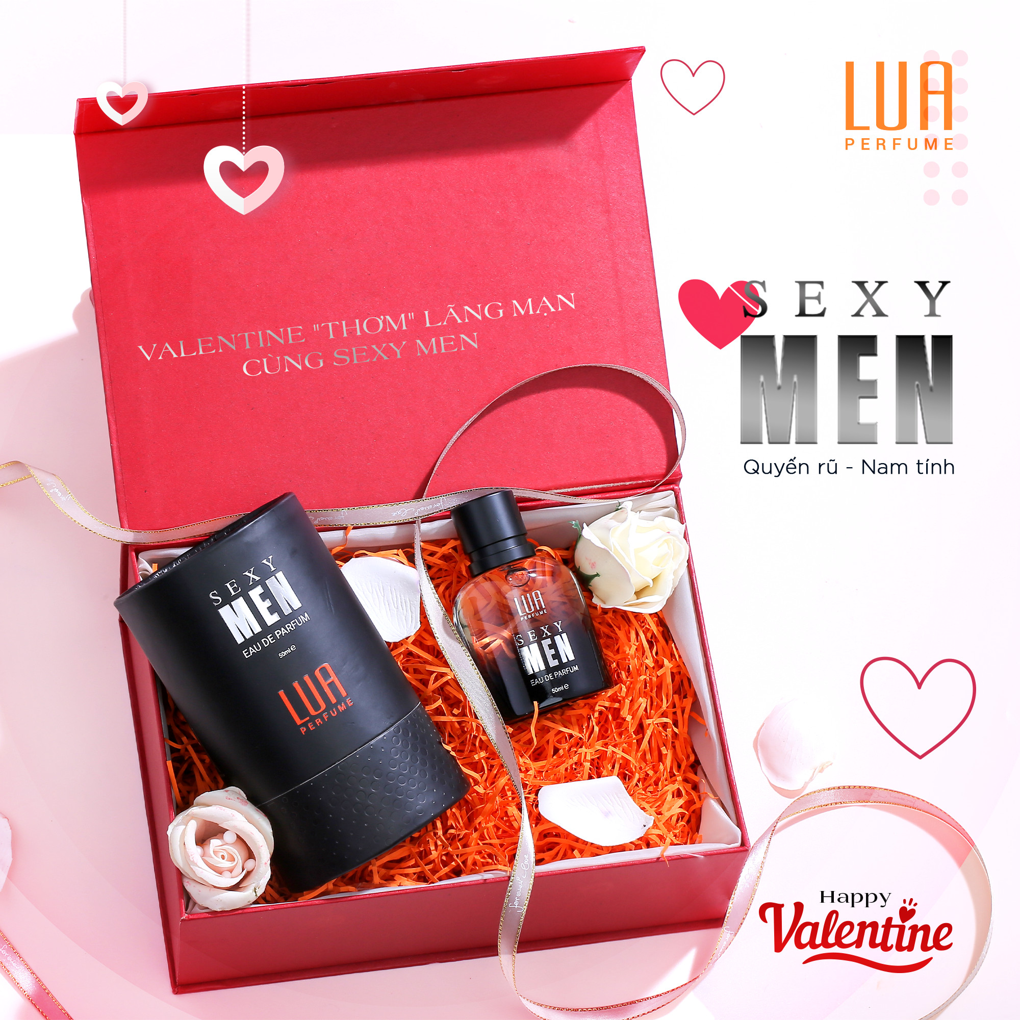 Nước Hoa Nam Sexy Men Phiên Bản Mới 50ml Lua Perfume