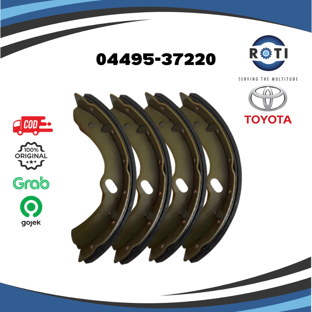 BRAKE SHOE KAMPAS REM BELAKANG DYNA HINO DUTRO 130 04495-37220 ORIGINAL Harga 2,565,900 rupiah*Gratis Ongkir