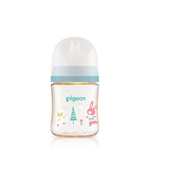 Original PIGEON - SOFTOUCH 160ml/5oz & 240ml/8oz WIDE NECK PPSU BOTTLE Baby Feeding Bottle Water Milk Bottle Botol Susu Leher Lebar