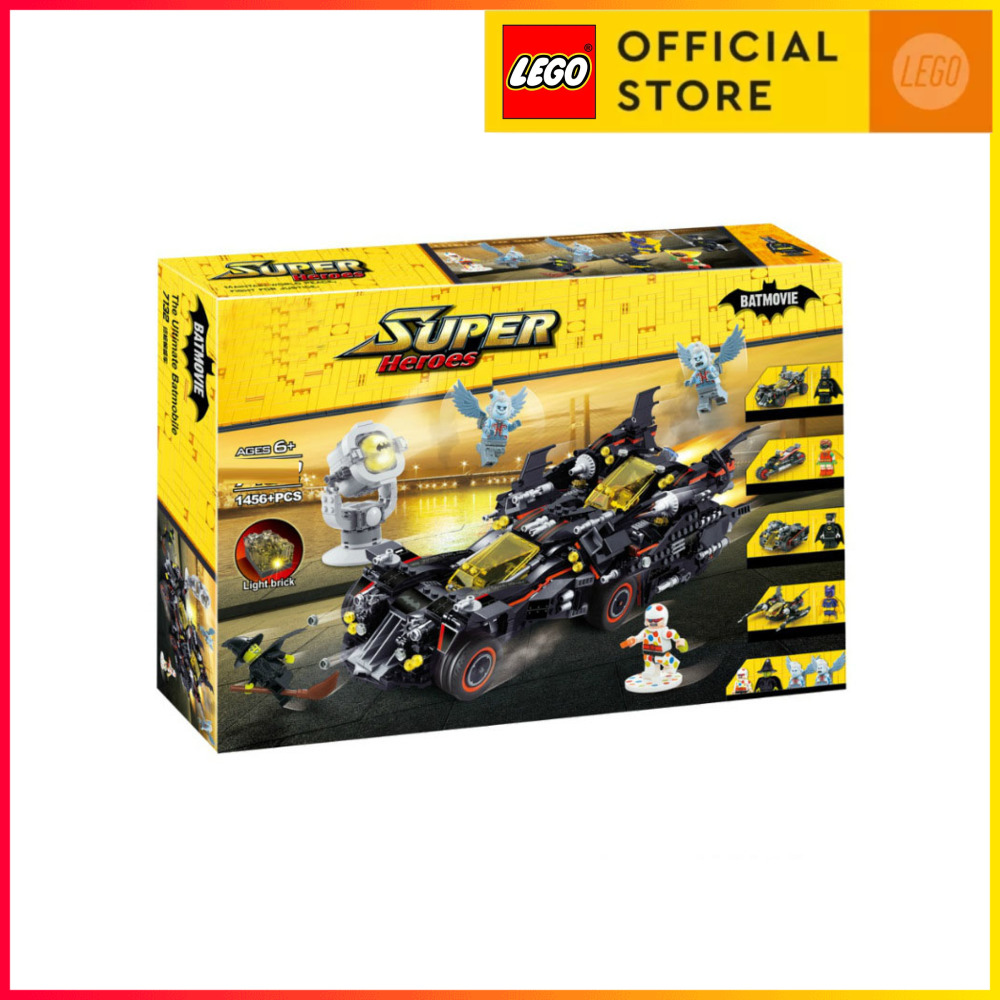 LEGO 70917 Superhero Batman The Movie  Batmobile Boys Puzzle  Building Blocks Toys 10740 Đồ Chơi Lắp