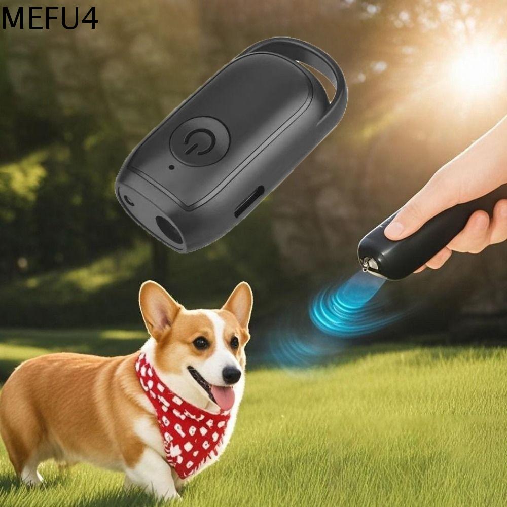 MEFU4 mini Thiết bị loại bỏ chó bằng sóng siêu âm Điều khiển tầm xa Chống cắn chó Thiết bị huấn luyện hành vi cho chó Di động Có thể sạc lại Thuốc xua chó Ngoài trời