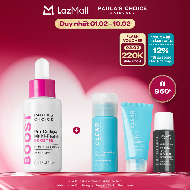 Tinh Chất Làm Căng Mịn Và Săn Chắc Da Pro-Collagen Multi-Peptide Booster mã 20ml - 3020