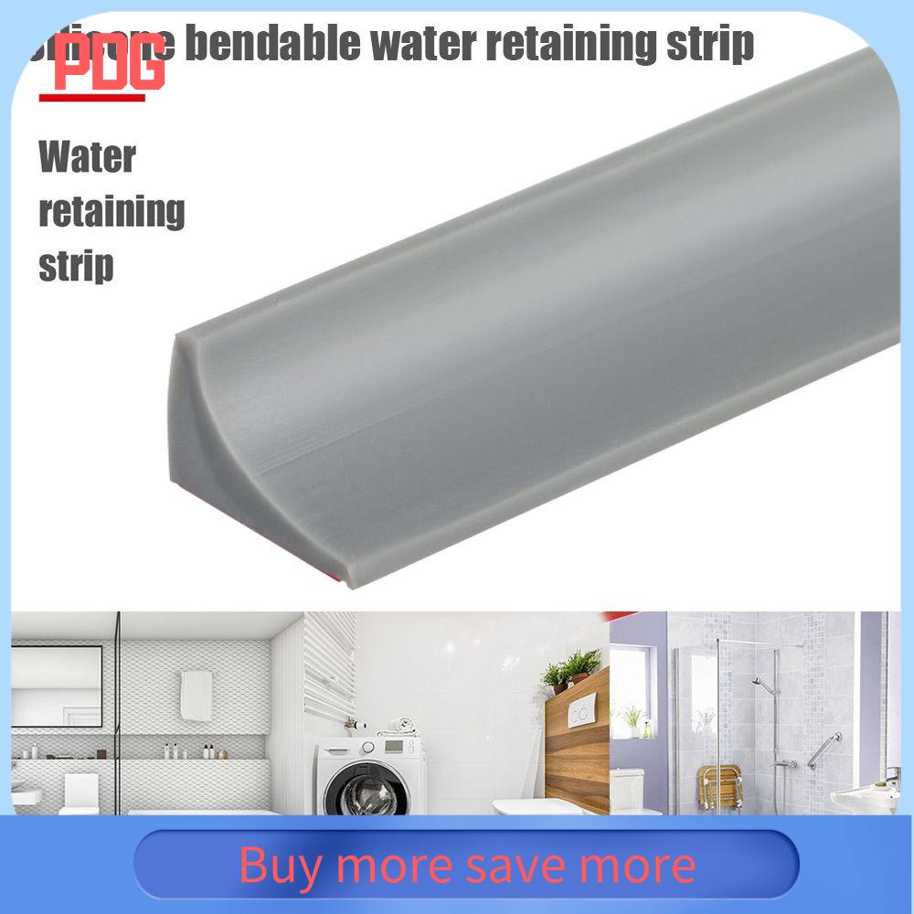 PDG Vòi hoa sen đập Chống trượt Silicone Rào cản lũ lụt Tách khô và ướt Dải niêm phong đáy cửa Dải giữ nước Nút chặn nước Tự dính
