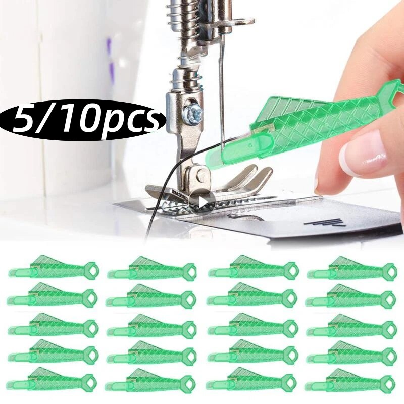 3/5/10 chiếc dụng cụ xỏ kim tự động nhanh chóng sáng tạo dụng cụ xỏ Bộ công cụ may cá tự may máy cầm tay gia dụng thiết bị chỉ tự động