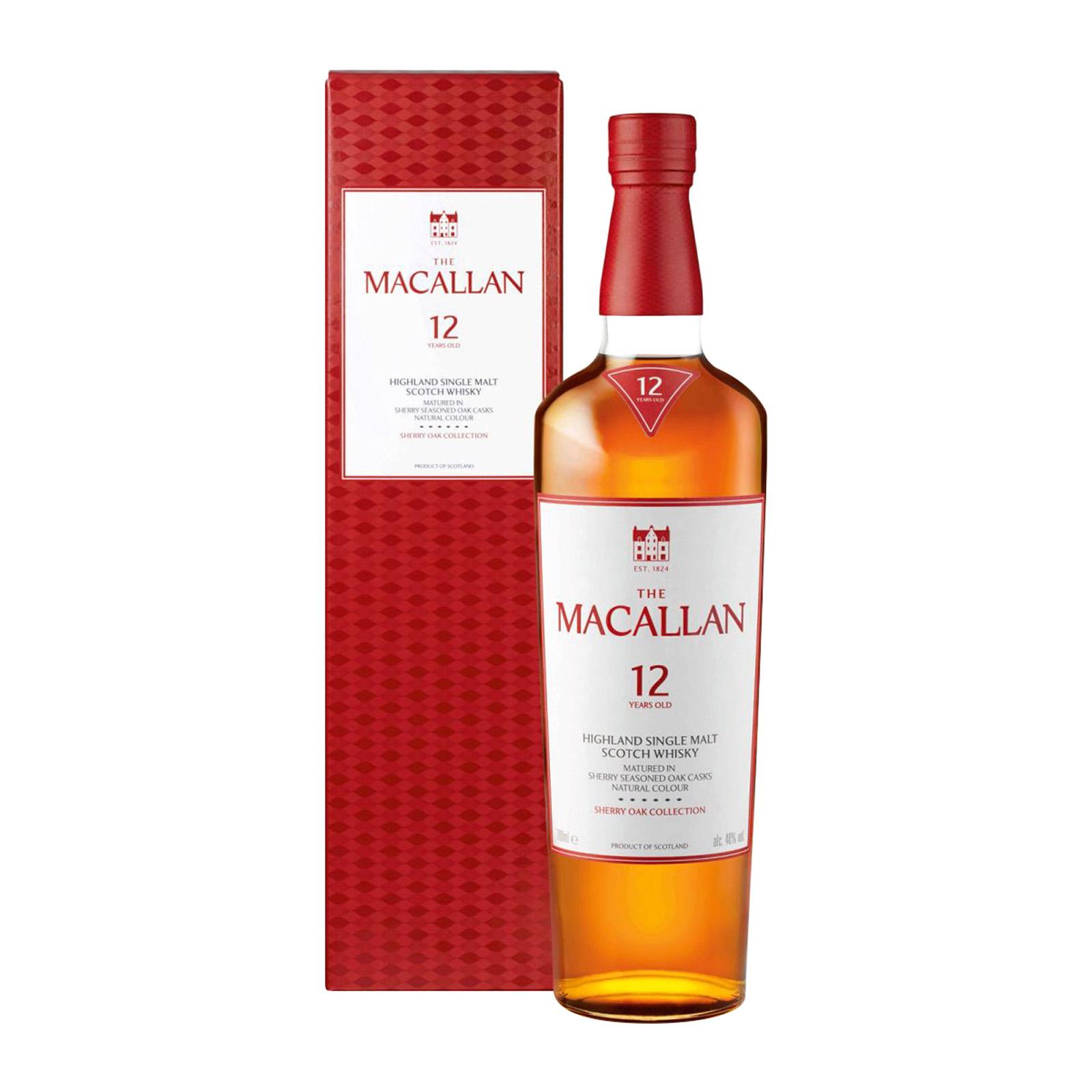 Macallan 21 Years Old Single Malt Scotch Whisky - Rich Flavor