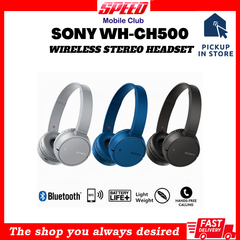 SONY WH-CH500 WIRELESS STEREO HEADPHONE | BRAND NEW | WITH WARRANTY Singapore