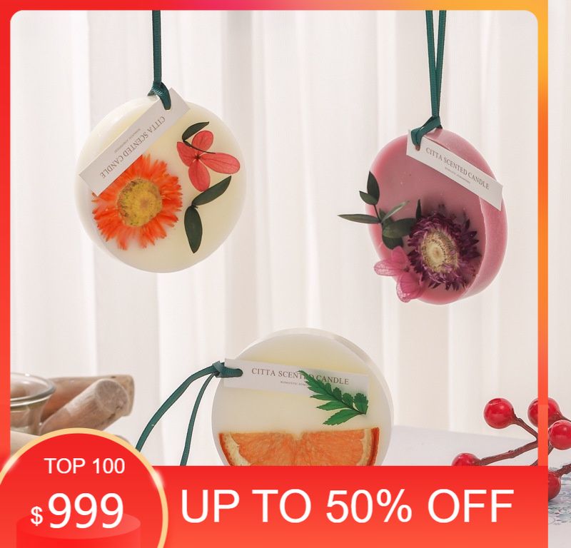 Sáp thơm hoa khô treo tủ quần áo - sáp thơm hoa khô mini dễ thương thơm phòng 17g