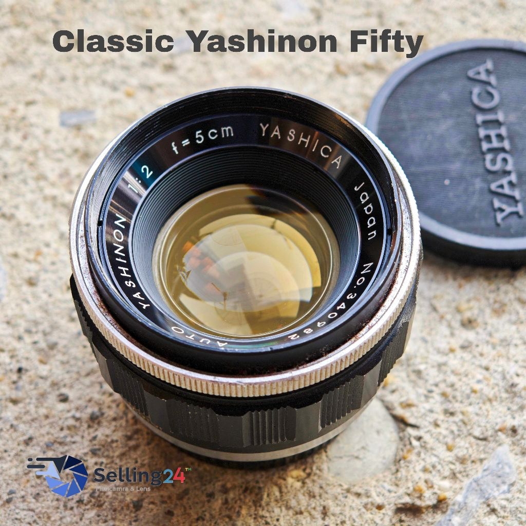 Yashica Auto Yashinon 5cm f2 Mount M42 Vintage Lens Japan เลนส์วินเทจ กล้องฟิล์ม โบเก้สวย Manual Focus USED ราคา 2,888 บาท*ส่งฟรี