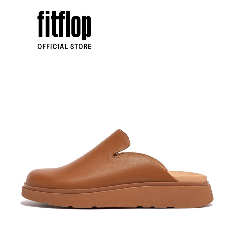  Giày Sục Đạp Gót Mules Nữ FitFlop GEN-FF - Desert Tan - GK7-592 