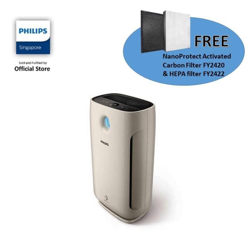 Free Additional Set of AC filter & Hepa Filter_FY2420 & FY2422 (While Stock Last) with Philips Air Purifier 2000 series - AC2882/30 Singapore