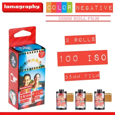 Lomography 35mm Color Negative ISO 100 - 3 rolls