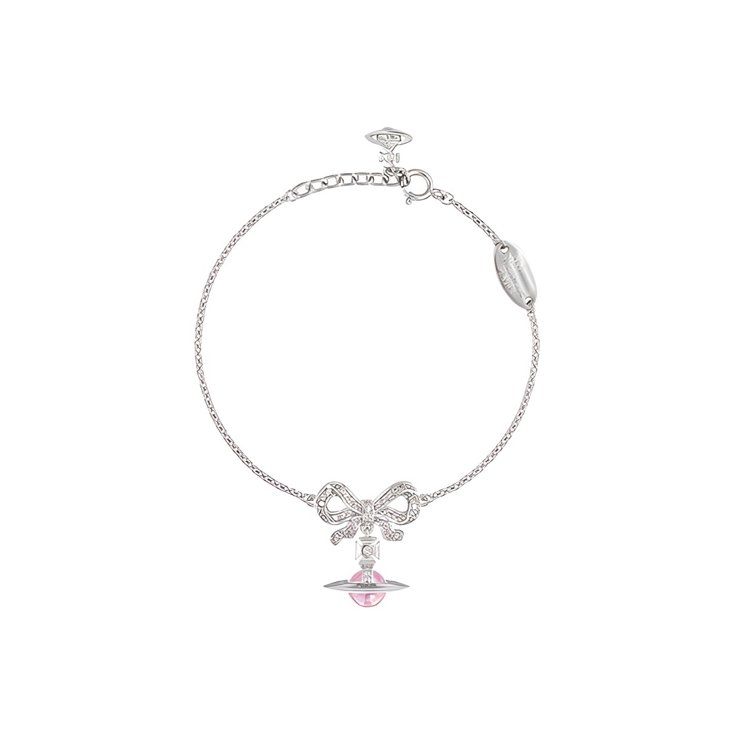 Vivienne Westwood Cubic Zirconia Bracelets Women's Silver