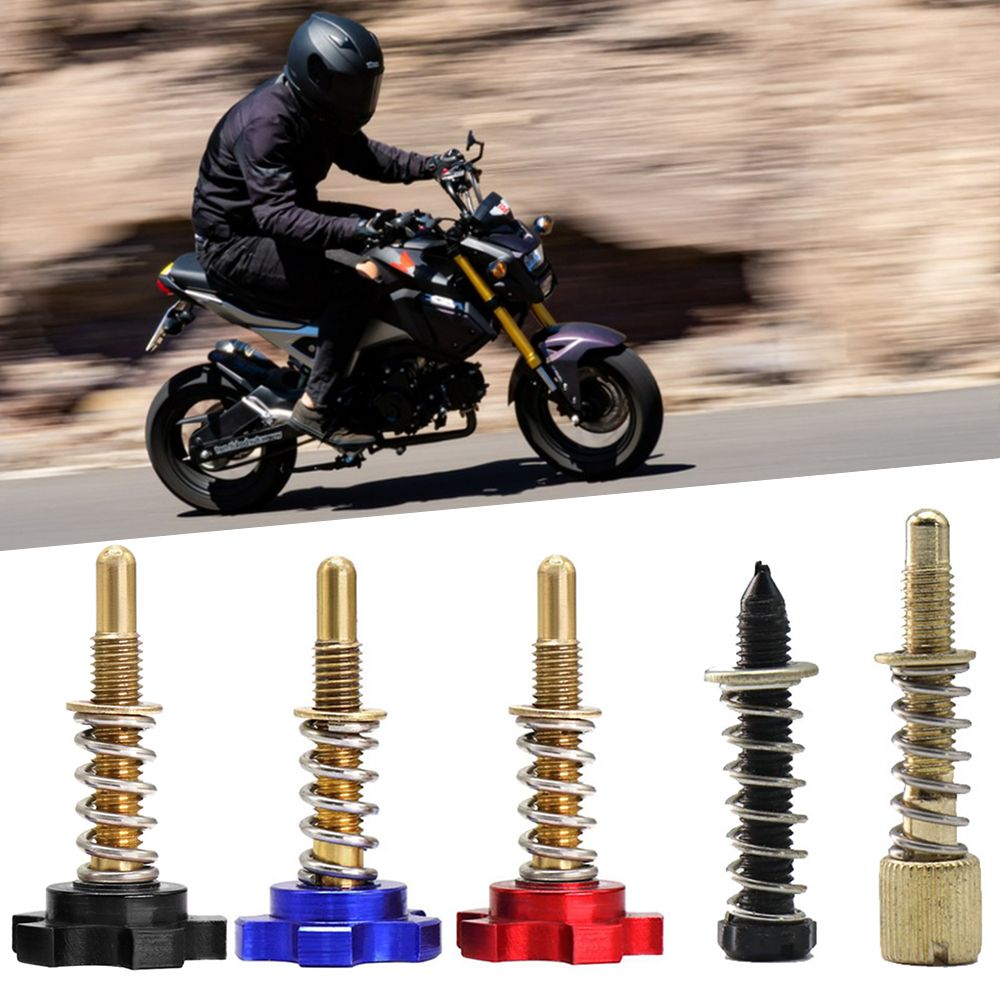 WAGONS Hệ Thống nhiên liệu Bền Thay thế Chuyên nghiệp Phần Motocross Sửa đổi Xe máy Không khí Bộ Chế Hòa Khí Vít Nhiên liệu Hỗn Hợp Vít Nhàn rỗi Tốc Độ Điều Chỉnh