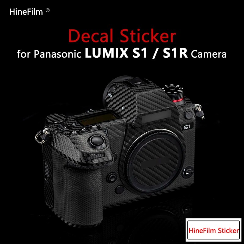 Lumix S1 S1R Camera Decal Skin Coat Wrap Cover Film For Panasonic LUMIX S1 / S1R Camera Protector Sticker Protective Case