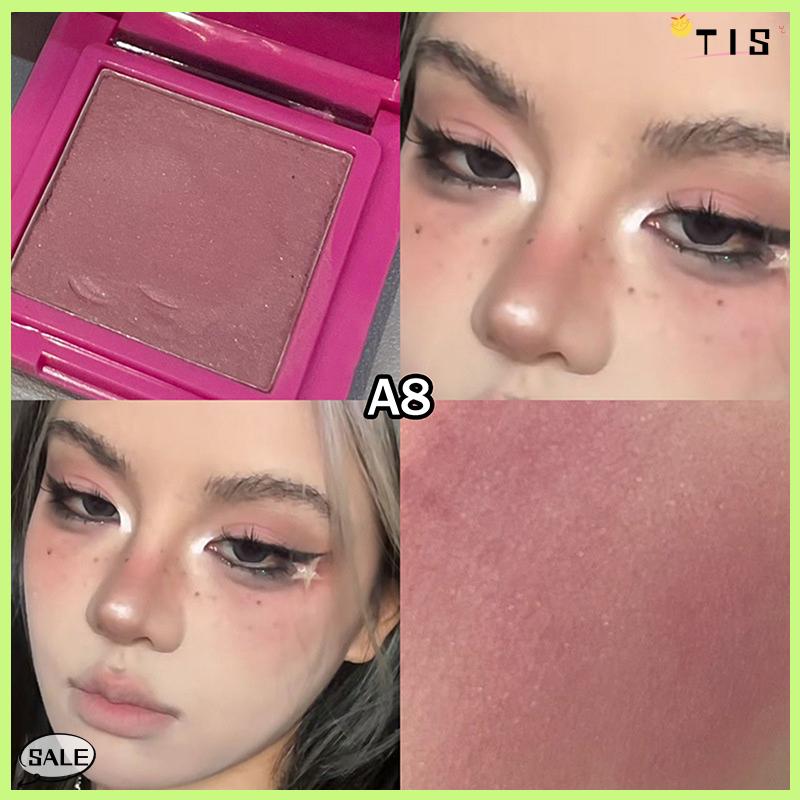 Follow Get New【TIS】 Herorange Tắc Kè Hoa Eyeshadow Highlighter màu duy nhất cao sắc tố long lanh bảng màu ngọc trai mắt trang điểm - 9