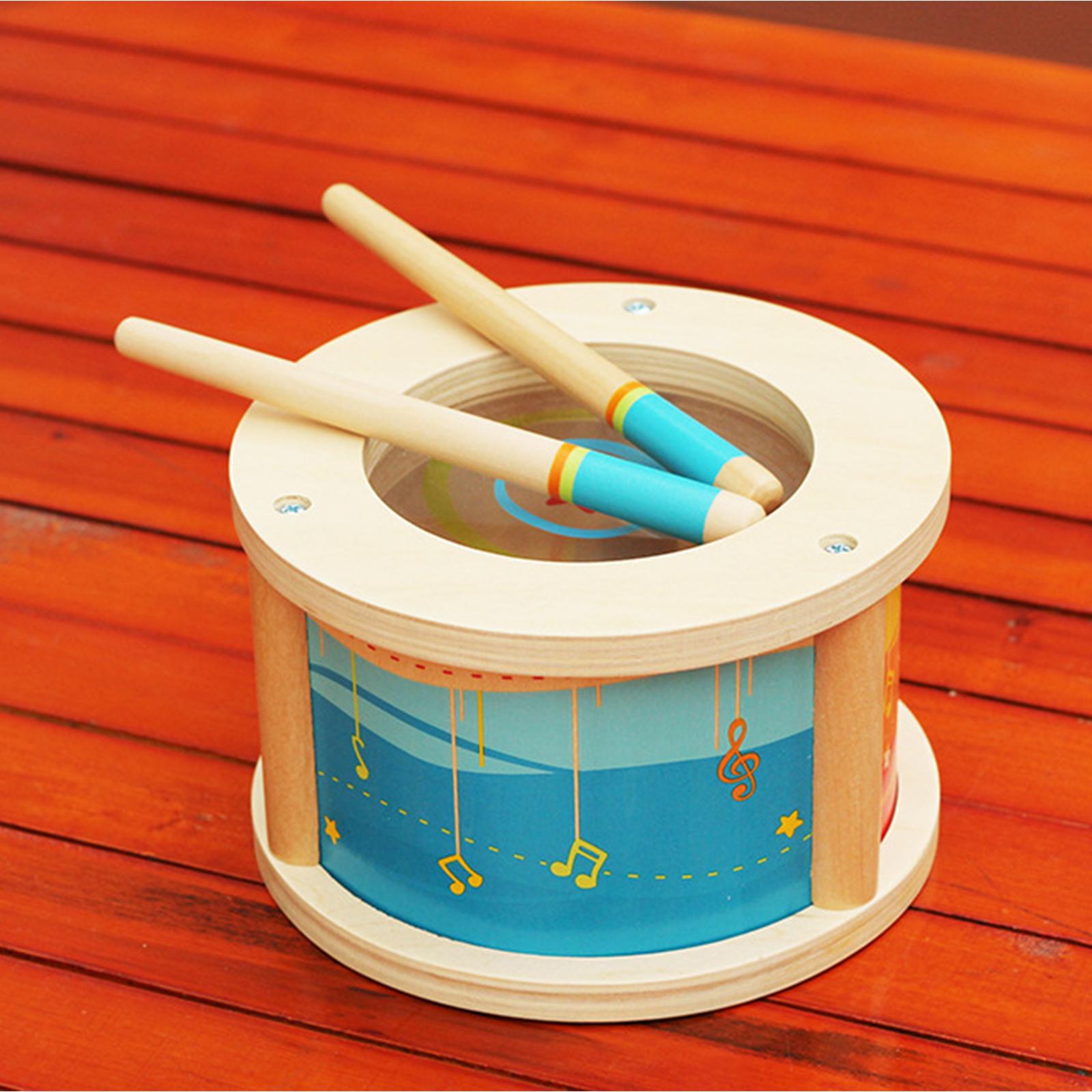 Baoblaze Kids Drum Durable Musical Instruments Teaching Aids Early