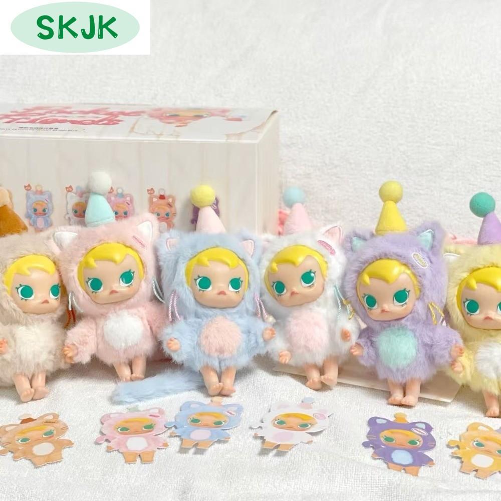 SKJK ของสะสม ฟิกเกอร์ตุ๊กตา BabyMolly แมคคารอนสี ป๊อปมาร์ท ตุ๊กตาผ้าพลัช BabyMolly น่ารัก การ์ตูน กระเป๋าพวงกุญแจตุ๊กตา BabyMolly ของขวัญสำหรับเด็ก ราคา 233 บาท*ส่งฟรี