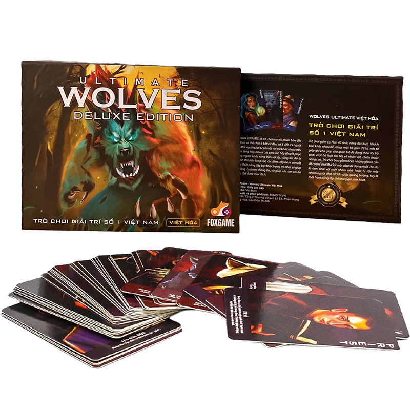 Thẻ Bài Ma sói Ultimate Deluxe Việt Hóa Boardgame