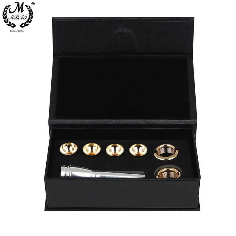 Professional Trum Mouthpiece Meg 2C 3C 2B 3B Size For Bach Beginner Musical Trum Accessories Replacement Set with Case