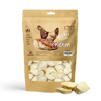 [3 Packs] Absolute Bites Freeze Dried Chicken Pet Treats- 70gx3