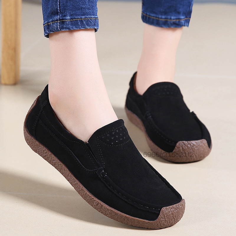 Women Casual Flats Shoes - Comfortable Lightweight Woven Work Shoes for Ladies ราคา 566 บาท*ส่งฟรี