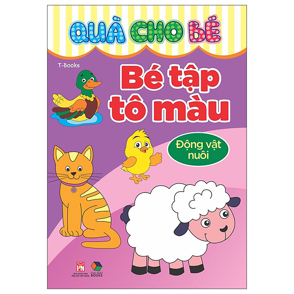 Fahasa - Sách - Quà Cho Bé - Bé Tập Tô Màu - Động Vật Nuôi