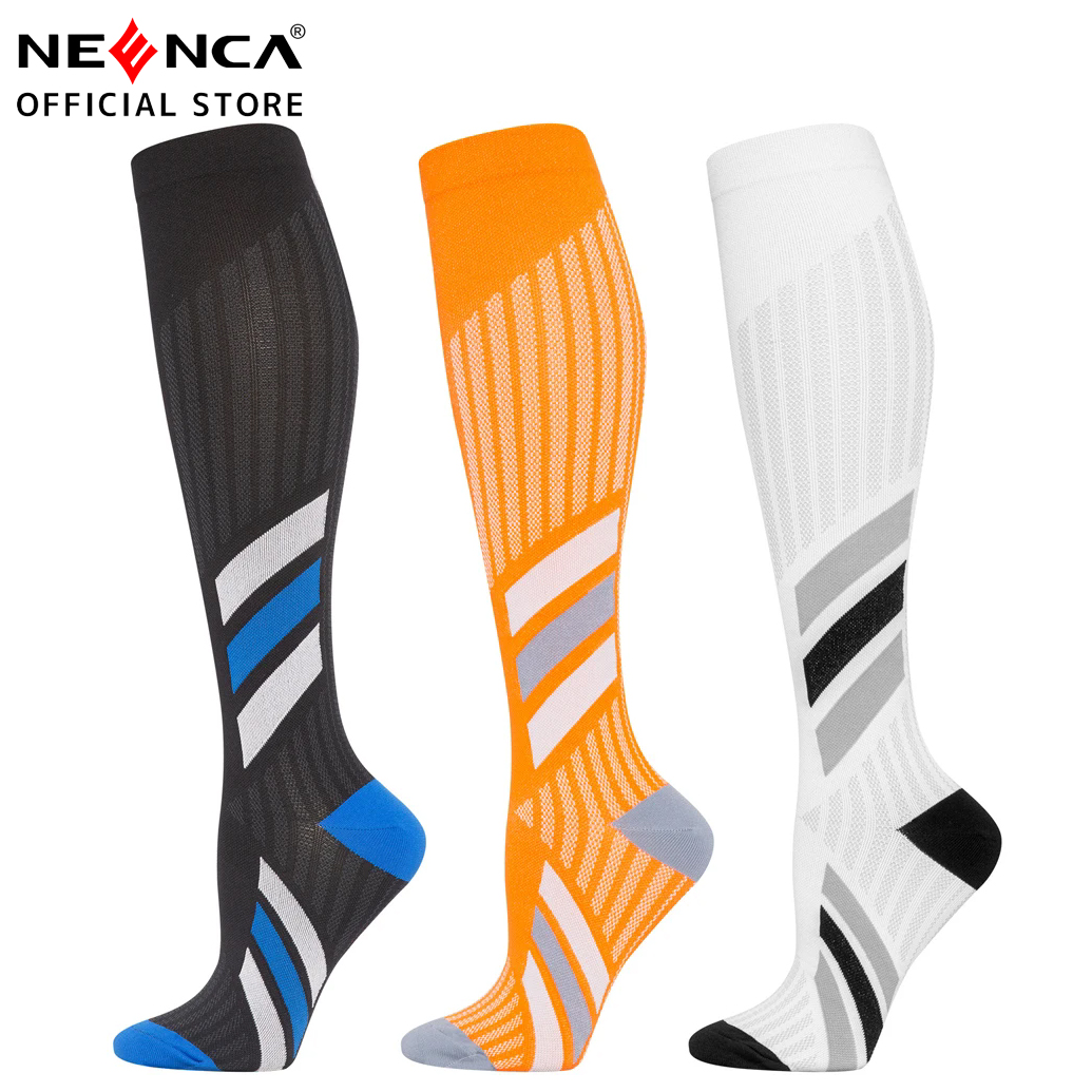 Neenca tất nén Dài đến đầu gối Cho Phụ Nữ Và Nam Giới Lưu thông 20-30 Mmhg hỗ trợ tốt nhất Đầy Đủ Nén Vớ Cho Đau Relief Thể Thao Chạy Thể Thao chuyến bay du lịch