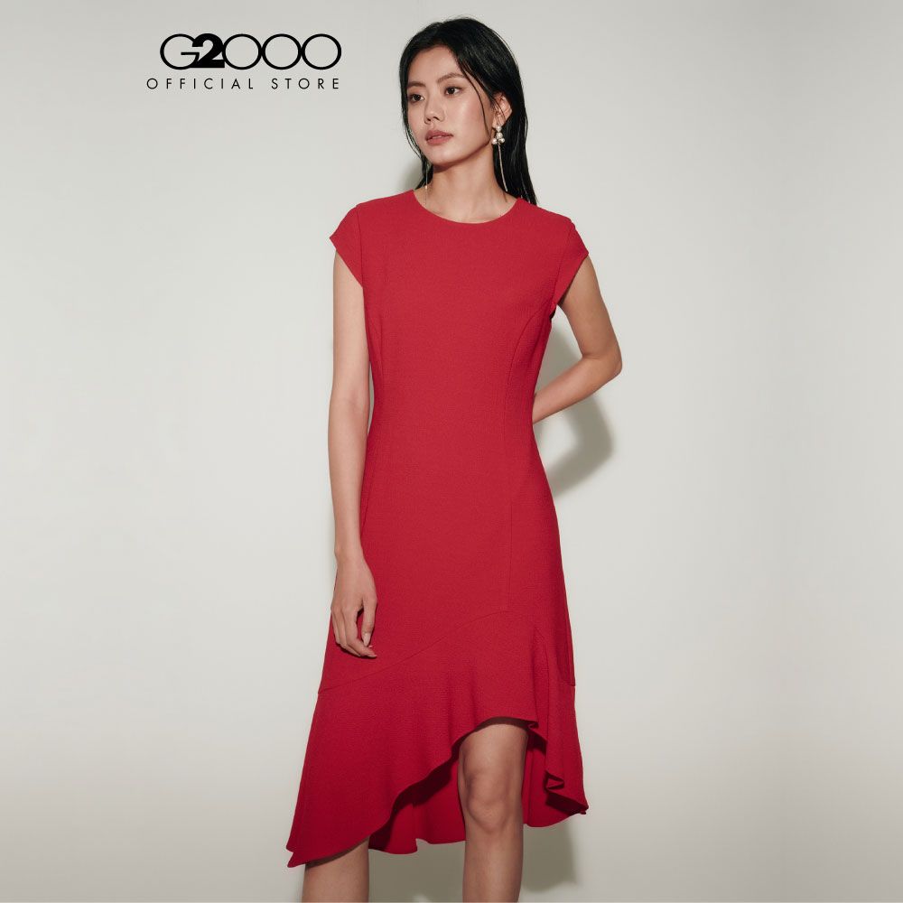 G2000 เดรสสำหรับผู้หญิง Fit & Flare Shape รุ่น 4923103627 RED ราคา 1,570 บาท*ส่งฟรี