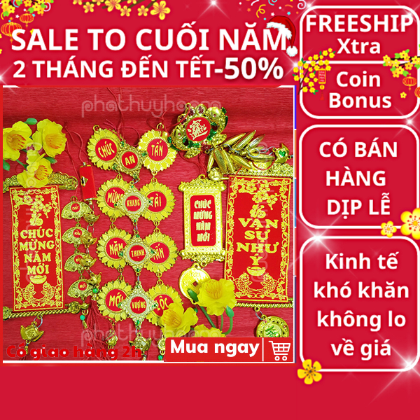 10-20-30 dây liễn size lớn treo trang trí tết , Combo 10-20-30 dây liễn size lớn vải treo tết đẹp , Bộ 10-20-30 dây liễn đỏ size lớn trang trí giá tốt, Phát Huy Hoàng