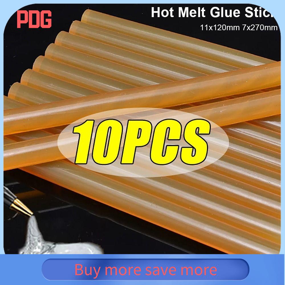 PDG 10Pcs Nhựa EVA Que keo chảy Bền bỉ Loại bỏ những hư hỏng Dải sửa chữa vết lõm xe hơi Độ nhớt cao Keo dán cho đèn hàn keo