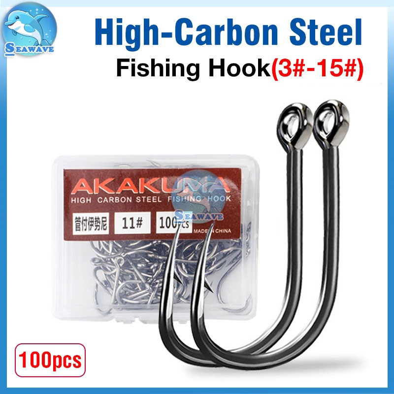 bira bira fishing hook Birage Baitholder TDE Single | Bent Ringed Eye | BR20BH3200 fish skin Features Birage Octopus Beak Single Hook