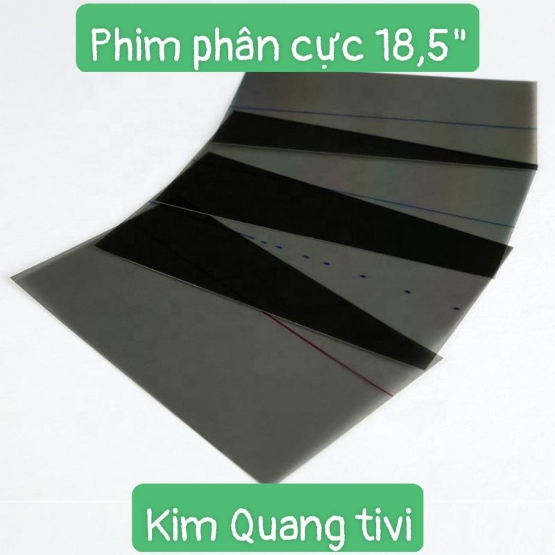 Phim phân cực 185" dành cho màn hình LCD laptop tivi điện thoại... 135 độ