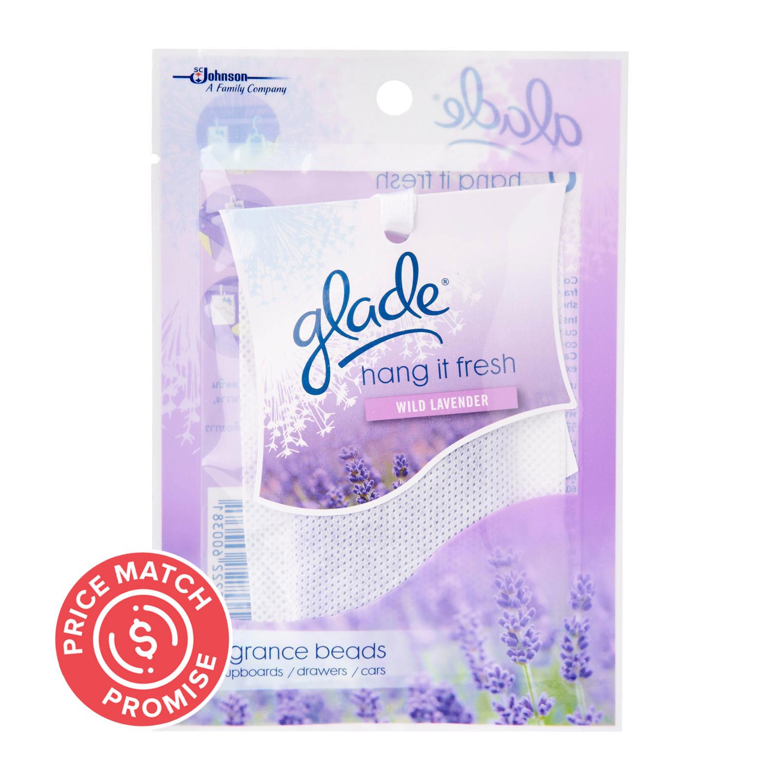 GLADE Hang It Fresh Fragrance Beads Lavender 8g ...