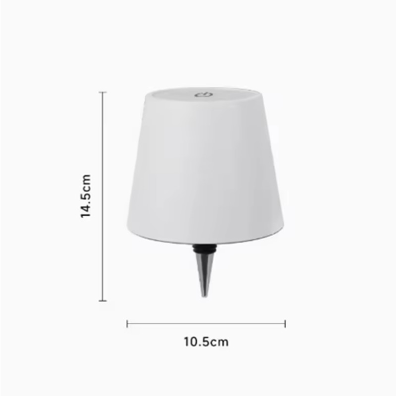 Wine Bottle Lamp Rechargeable Touch Light Cordless Table Lamp Ambient Night Light Restaurant Bar Home Decor