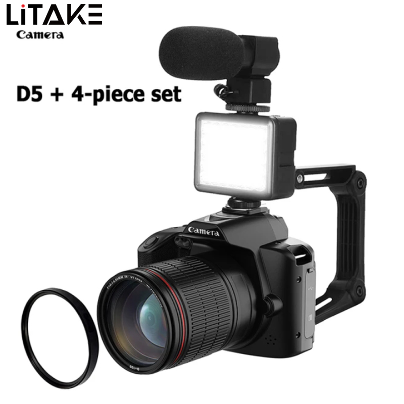 Digital Camera 16X Digital Zoom Camera 4K HD Digital Camera Dual Lens Night Vision Cam For Photographer Beginner ราคา 4,717 บาท*ส่งฟรี