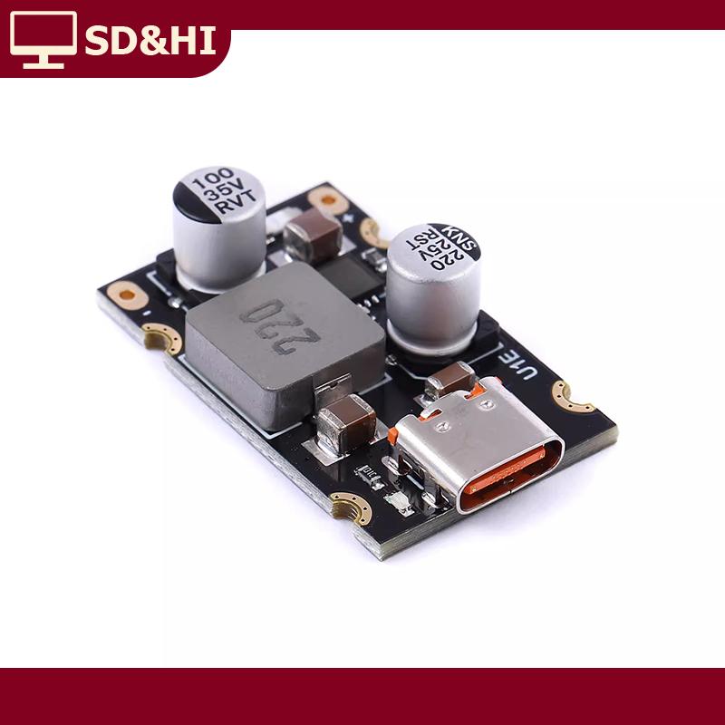 SD&HI PD65W Fast Charging Module Type-C USB Interface Supports PD3.1 QC3.0 SCP PPS Fast Charger 5V 9
