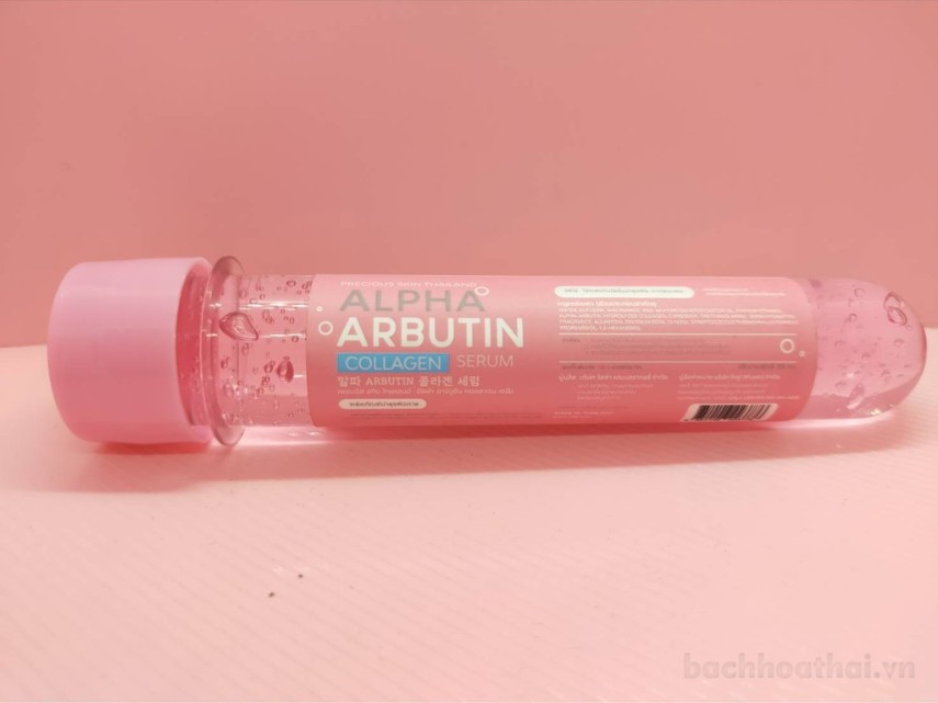 Ống Serum kích trắng da Alpha Arbutin Collagen Super Brightening Body Thái Lan