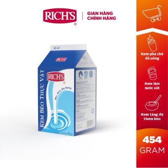 Kem Béo Thực Vật Rich's Hộp 454g