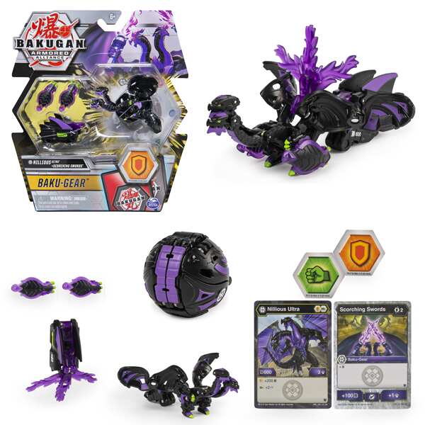 ✷New Bakugan Armor Alliance Starcraft BP Transfiguration Toy Weapon Fit Diablo Double-headed Dragon 