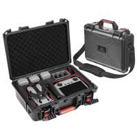For DJI Mini 5 Pro STARTRC Waterproof ABS Suitcase Shoulder Storage Box (Black)