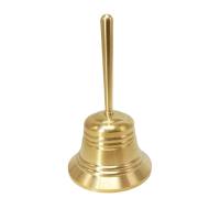 DAWEIF Sound-producing Solid Brass Call Bell Polishing with Bell Clapper Dining Bell Rattle Vintage Service Calling Bell Restaurant