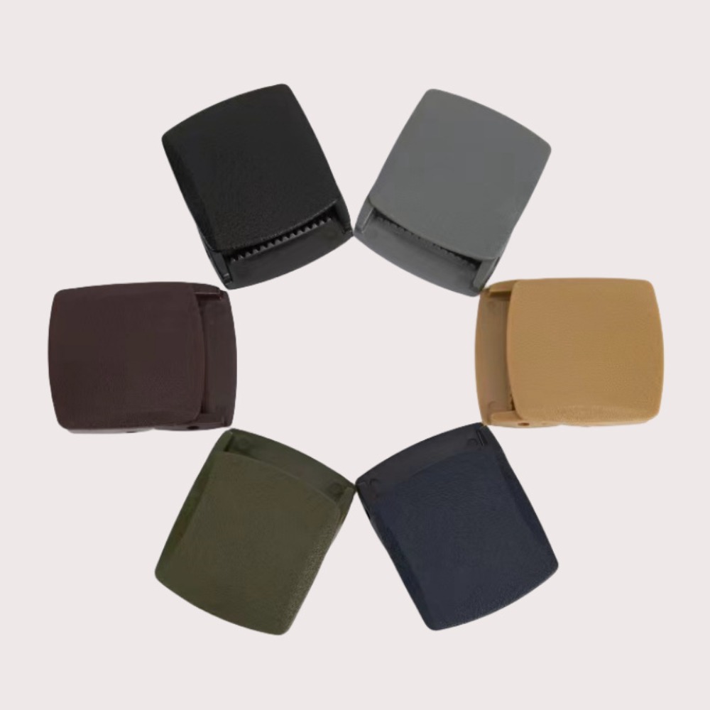 ICYSTORE70IC0 Thép nhựa Khóa tự động thắt lưng Thay thế Thủ công tự làm Đầu dây thắt lưng ô tô Thường ngày Khóa 38mm