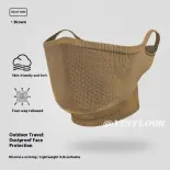 VINTLOOK Mặt nạ bảo vệ ngoài trời chống gió cho xe đạp và xe máy, thoáng khí, thấm hút mồ hôi