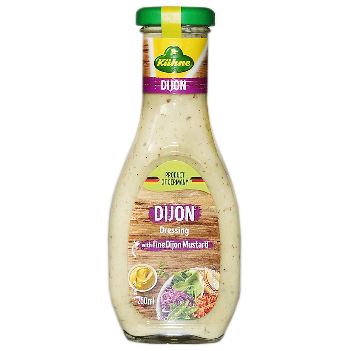 Sốt Trộn Salad Mù Tạt Dijon, Dijon Dressing, with Fine Dijon Mustard
