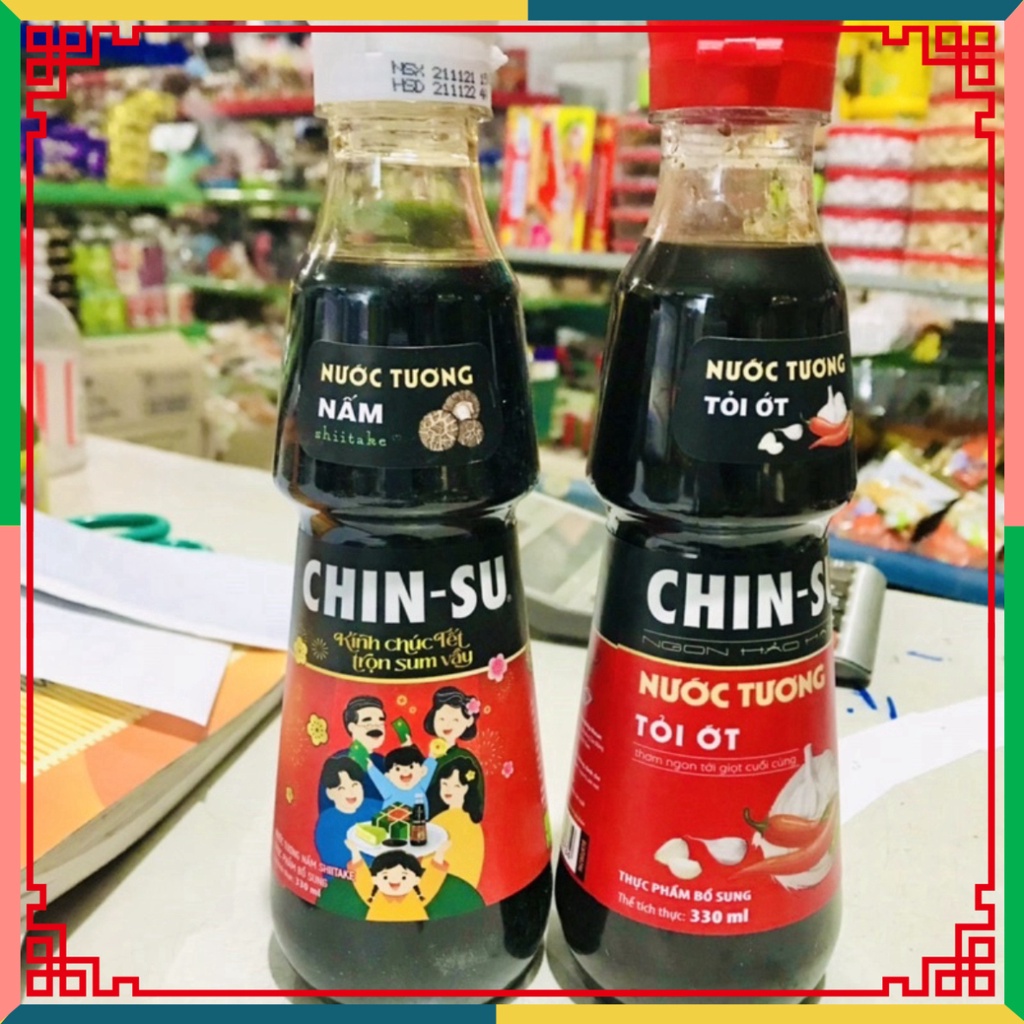 Nước tương chin-su 330ml/250ml