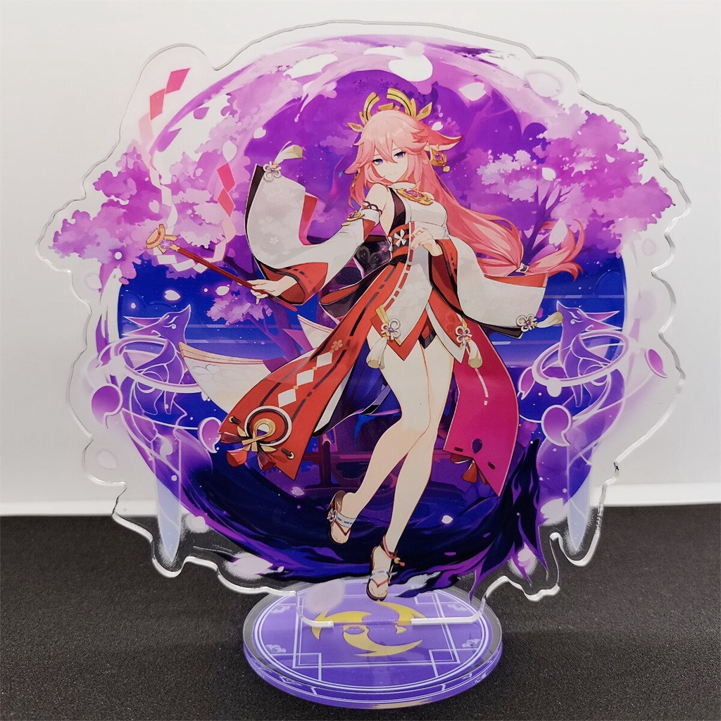 Mô hình Standee Anime Genshin Impact Wanderer Faruzan Cyno Nahida Vertical Creative Cute phụ kiện tr