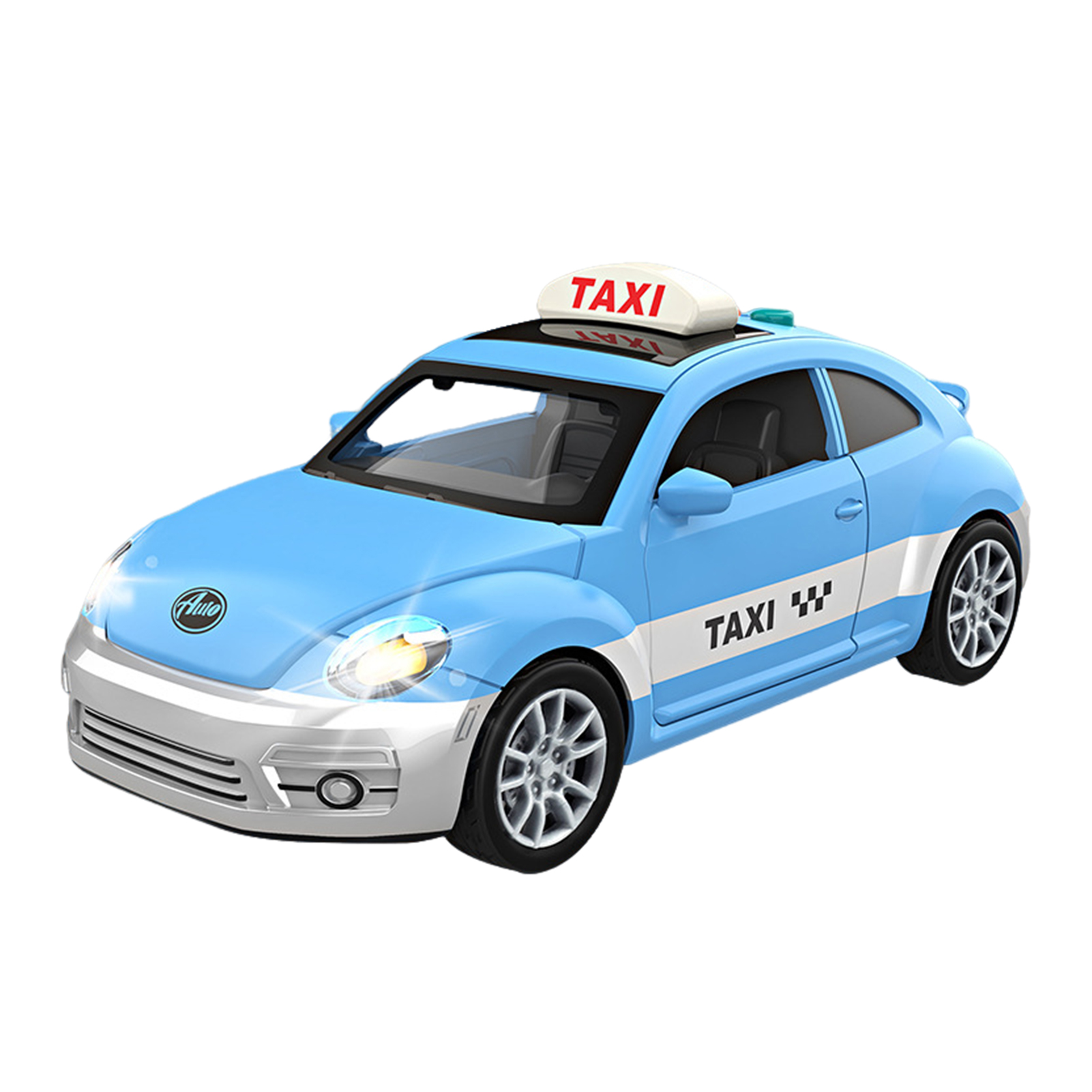 Enjoy toy Inertia Taxi Toy Double Doors Taxi Toy Fun and Festive Mini Taxi