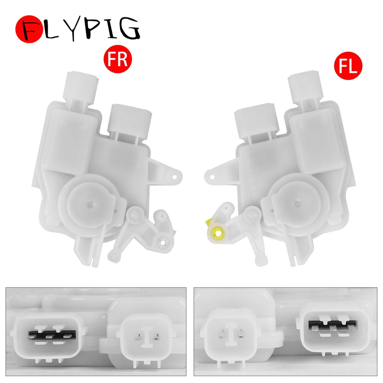 1 cặp thiết bị truyền động khóa cửa điện phía trước bên trái và bên phải cho Honda Acura TL TSX Ridgeline 72155-SDA-A01 72115-SDA-A01